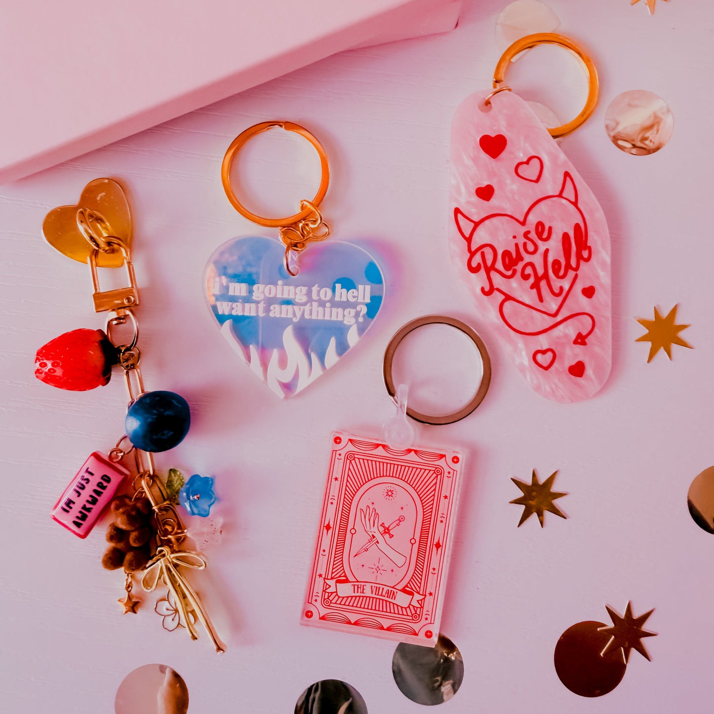 The Villain - 3" Acrylic Keychain