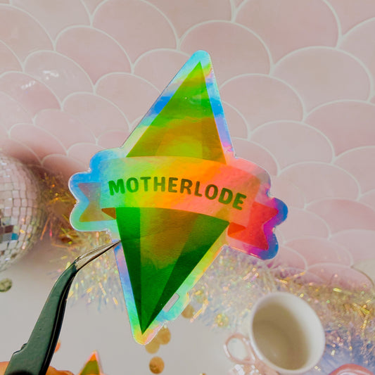 Motherlode • 3” Holographic Vinyl Sticker