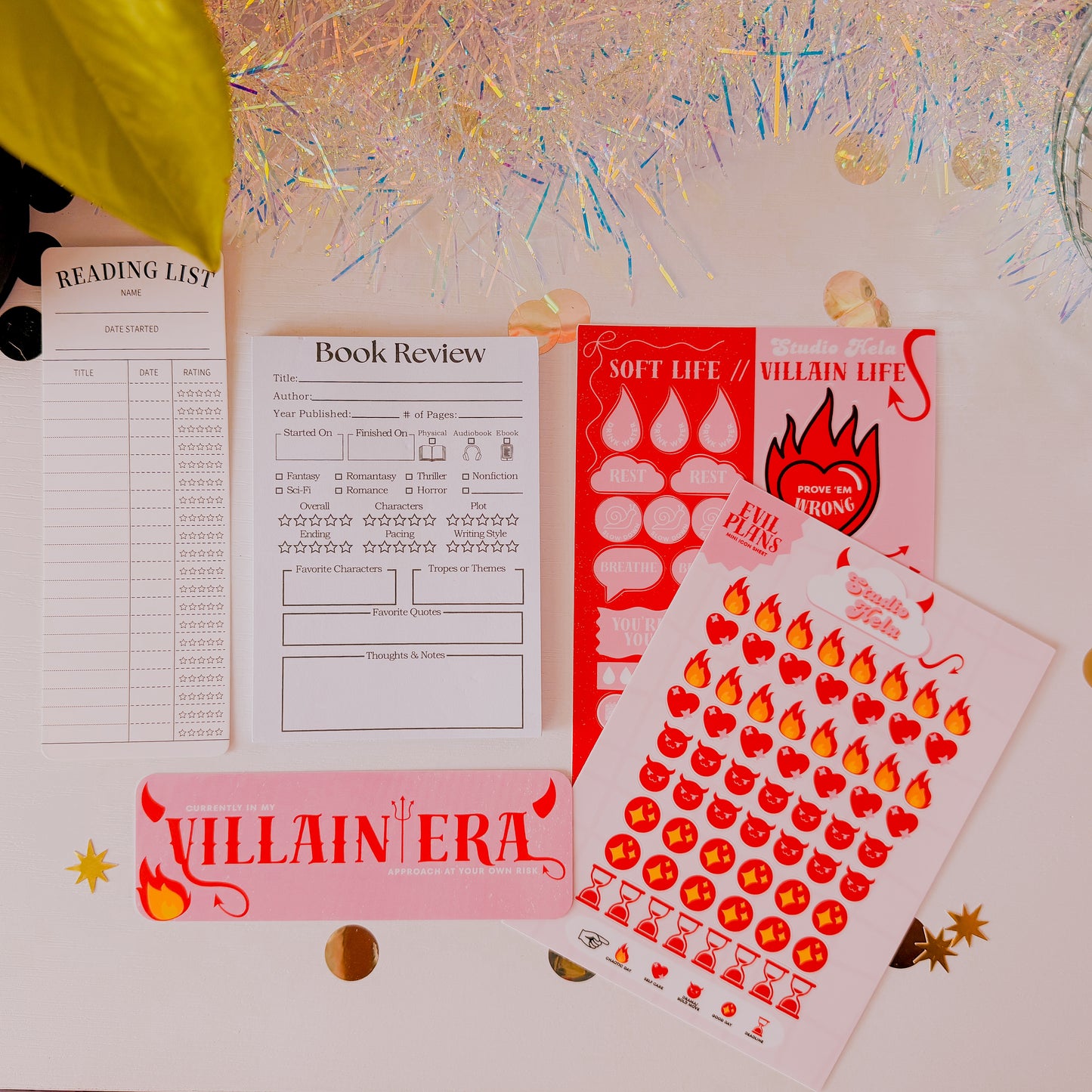Villain Era - Cardstock Bookmark