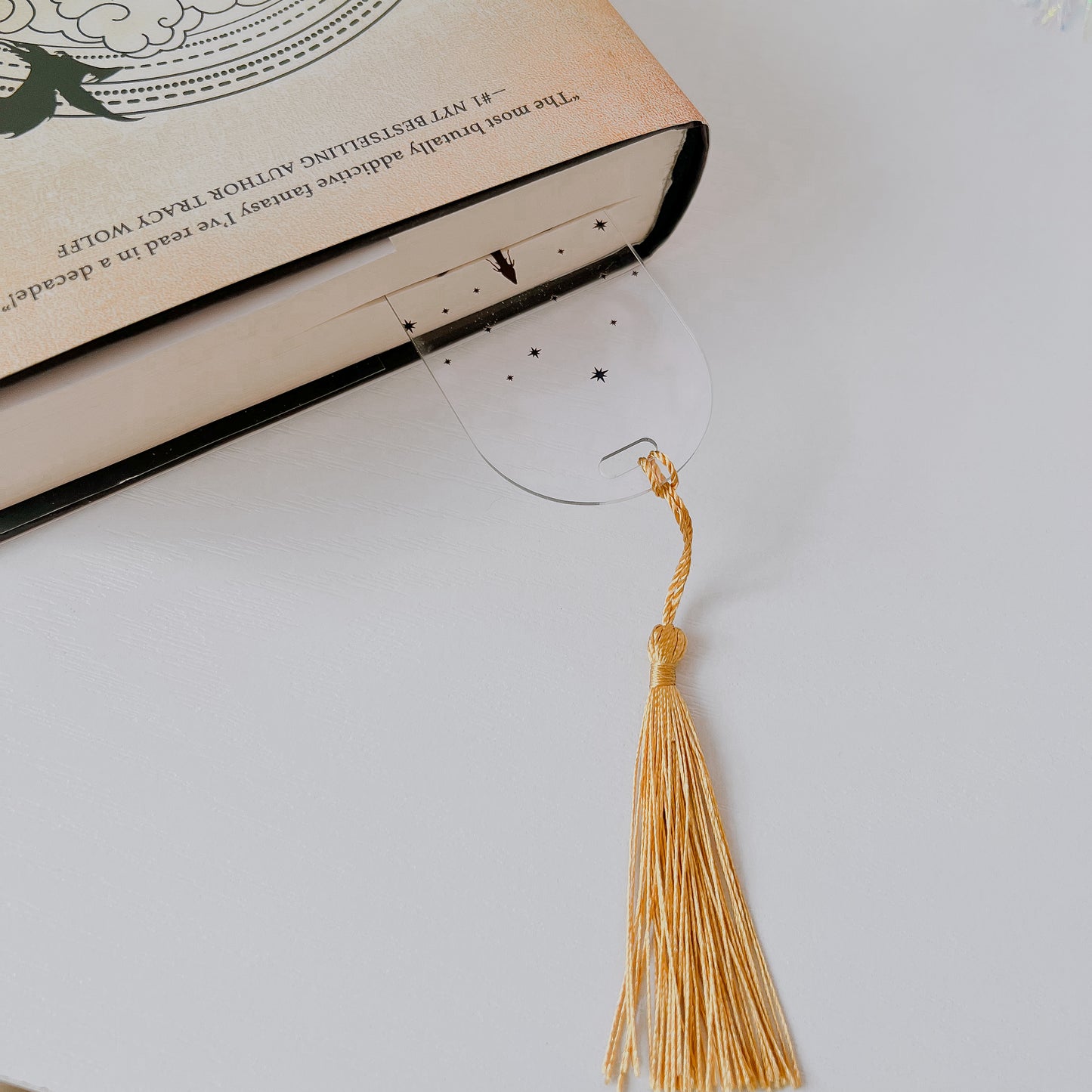 Fourth Wing Inspired Acrylic Bookmark