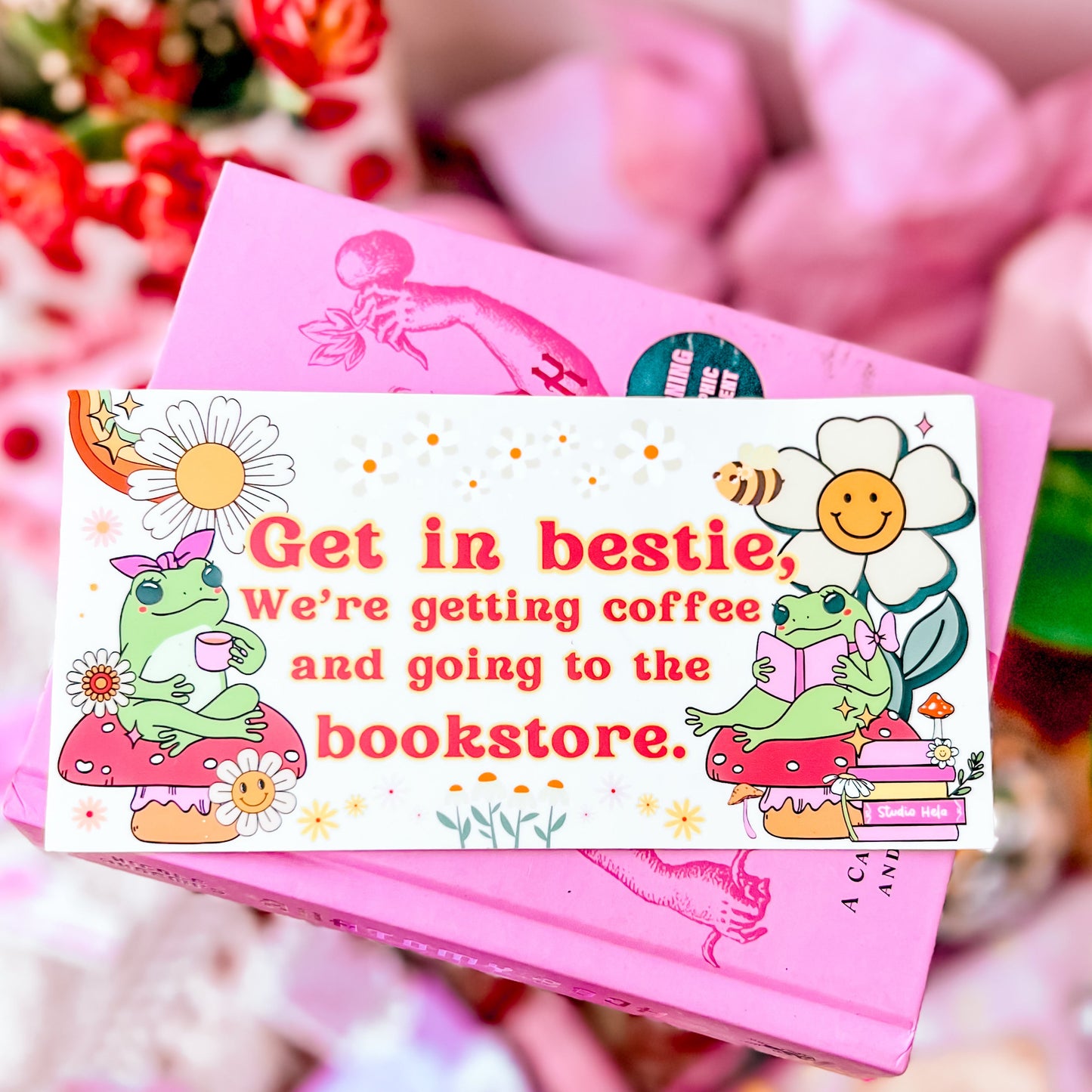 Get In Bestie • Vinyl Bumper Sticker