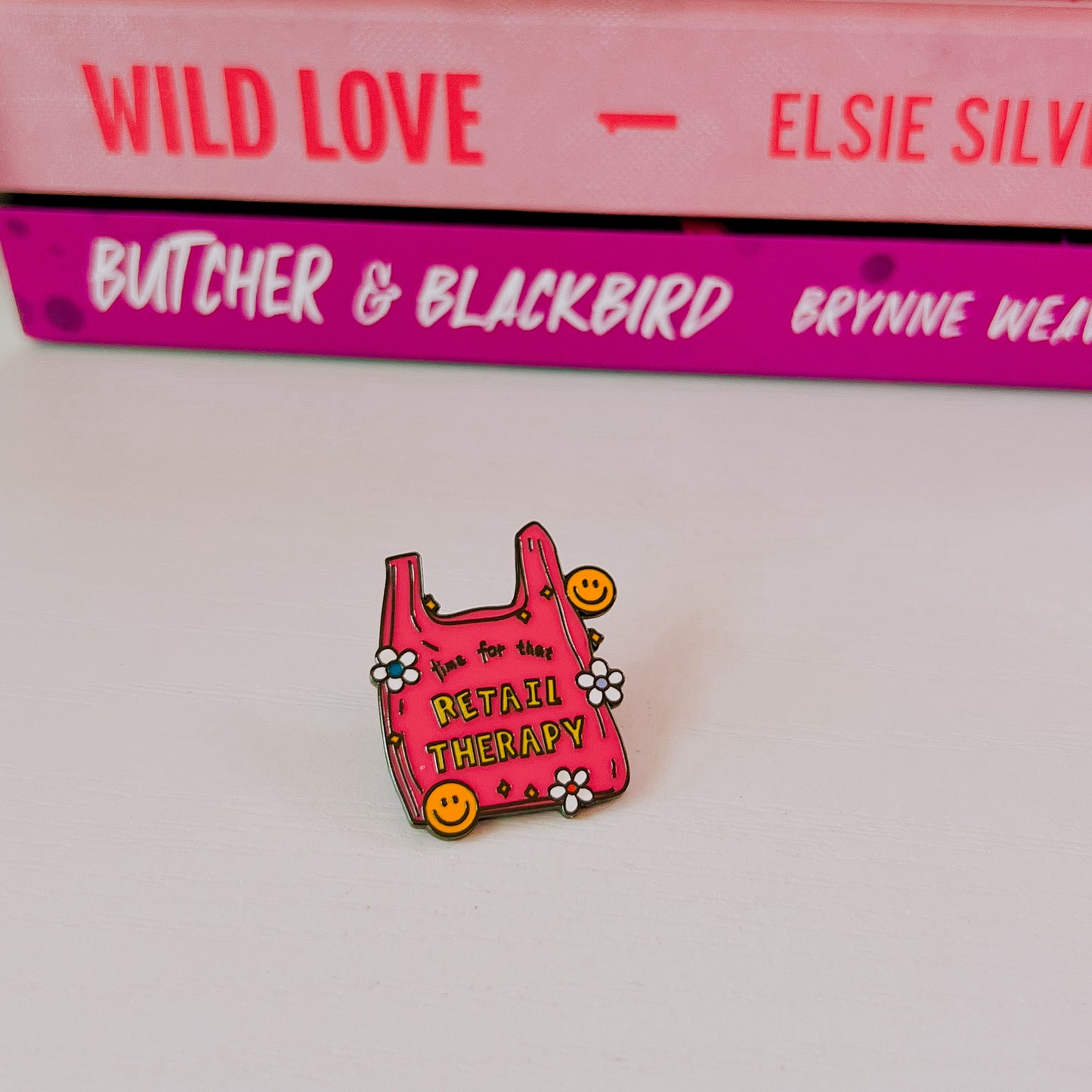 Retail Therapy • Premium Enamel Pin