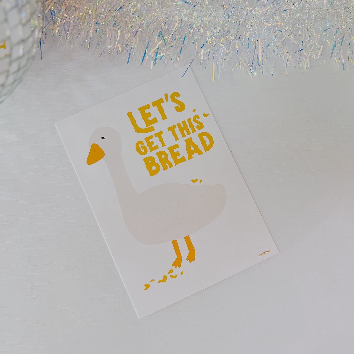 Let's Get This Bread - 5x7" Fine Art Giclee Print