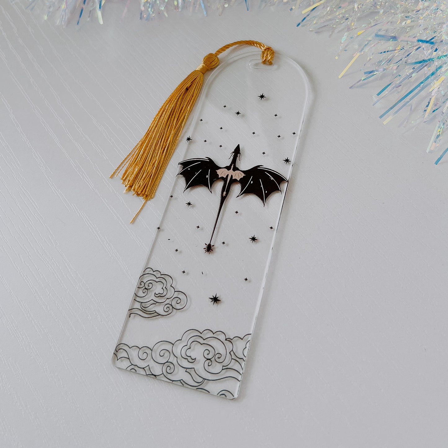 Romantasy Acrylic Bookmark