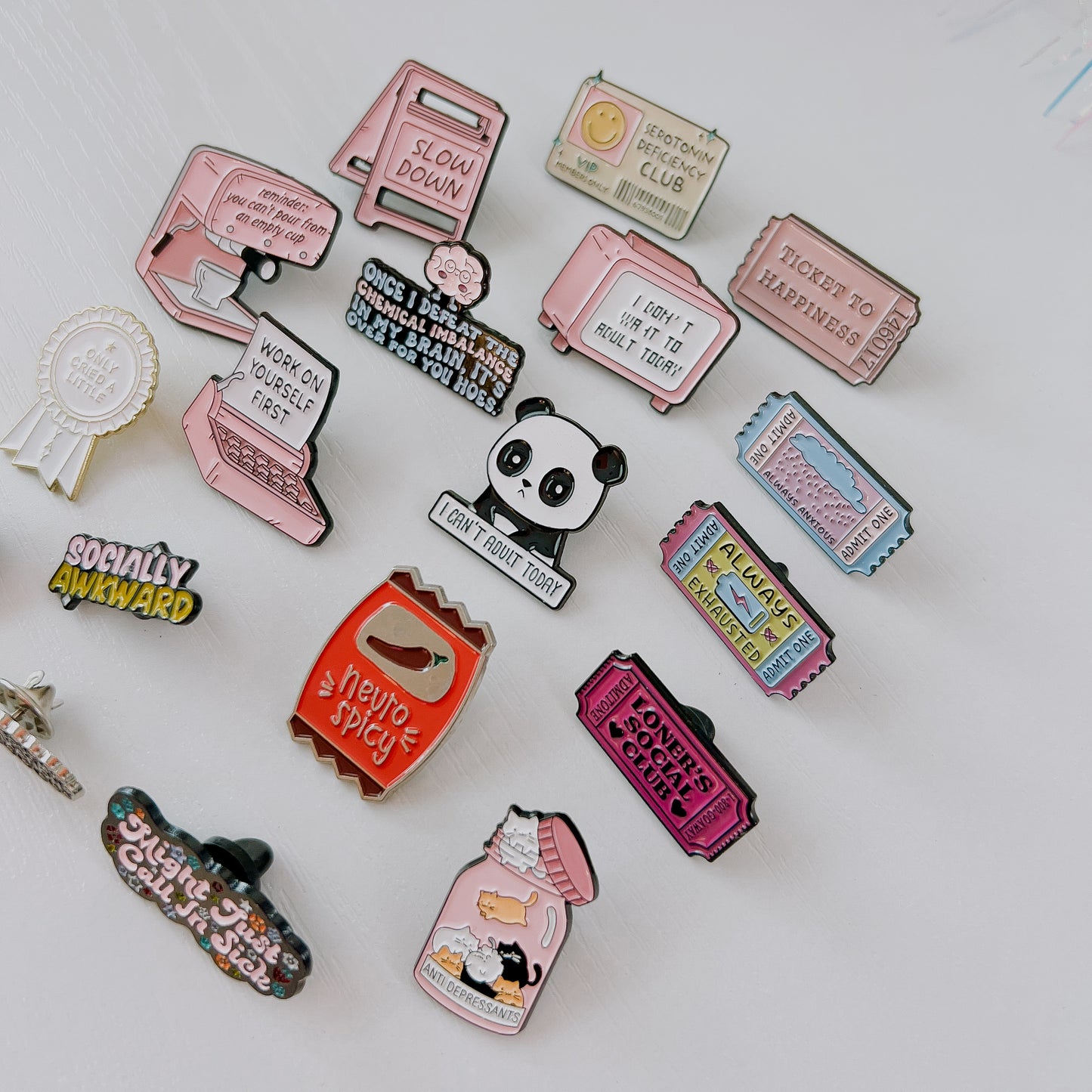 Enamel Pin Surprise Mystery Bundle