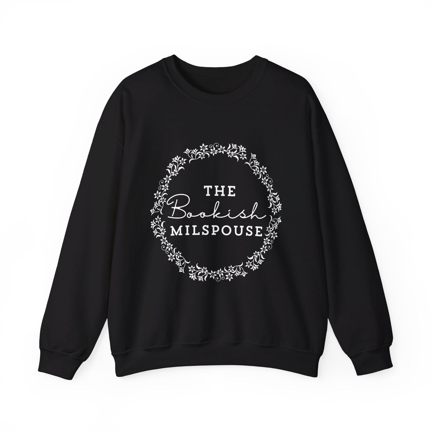 The Bookish Milspouse - Gildan Unisex Heavy Blend™ Crewneck Sweatshirt