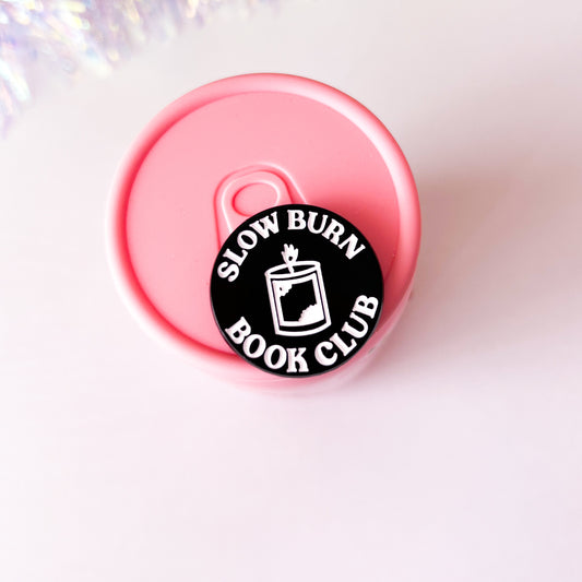 Slow Burn Book Club Enamel Pin