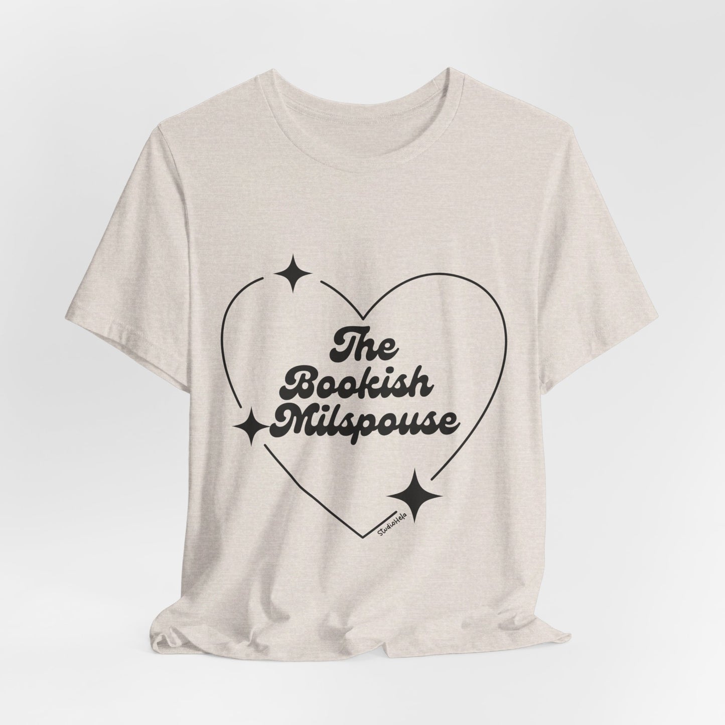 The Bookish Milspouse Book Club - Bella+Canvas Unisex Jersey Short Sleeve Tee