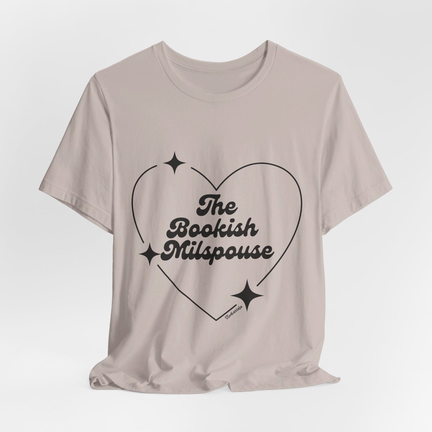 The Bookish Milspouse Book Club - Bella+Canvas Unisex Jersey Short Sleeve Tee