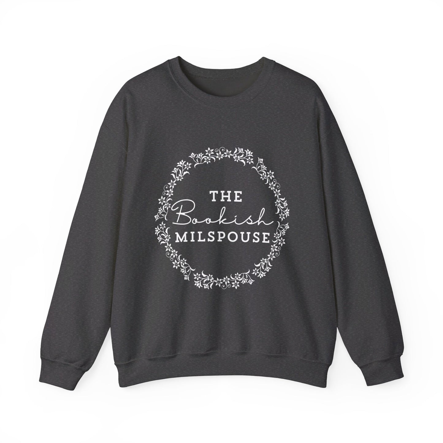 The Bookish Milspouse - Gildan Unisex Heavy Blend™ Crewneck Sweatshirt