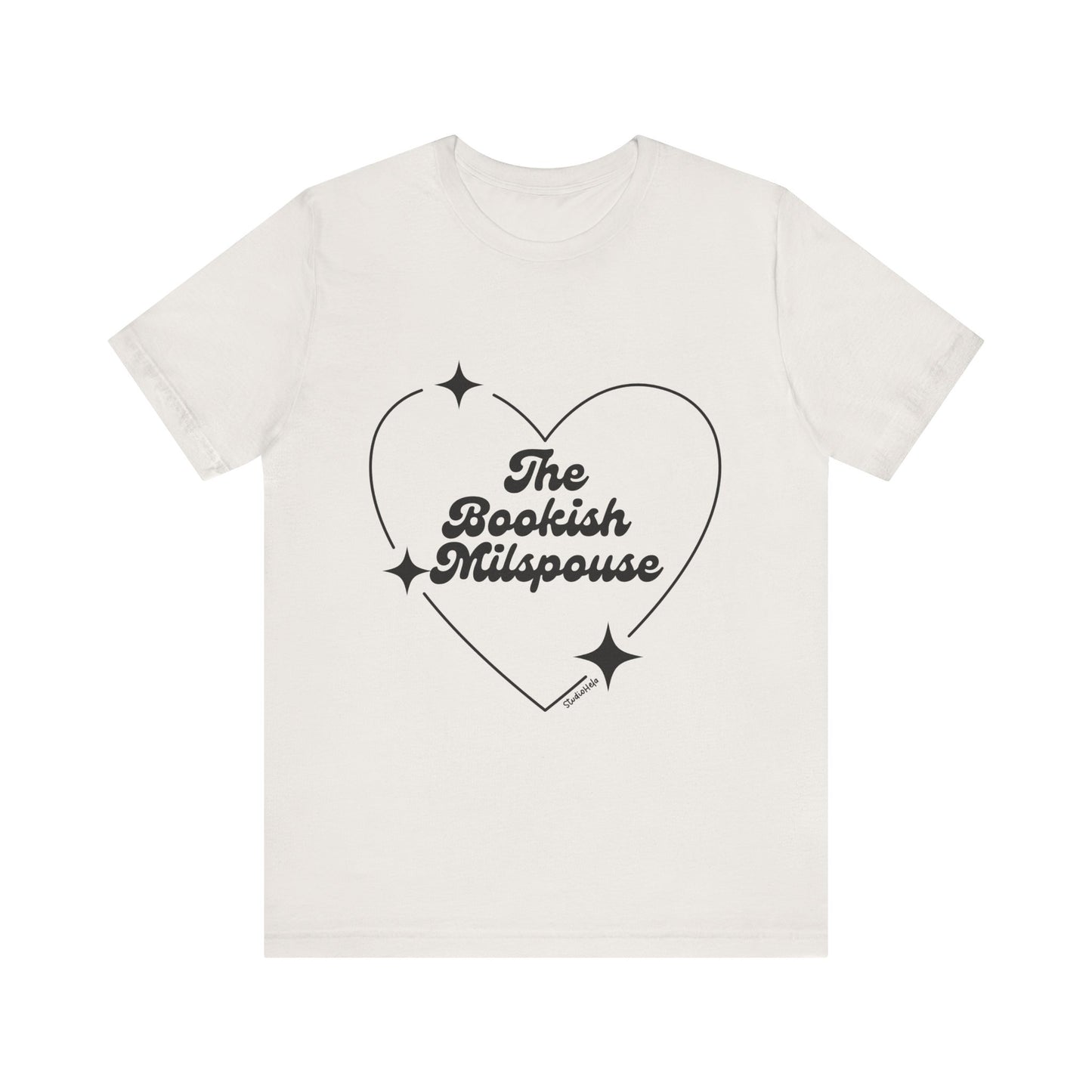 The Bookish Milspouse Book Club - Bella+Canvas Unisex Jersey Short Sleeve Tee