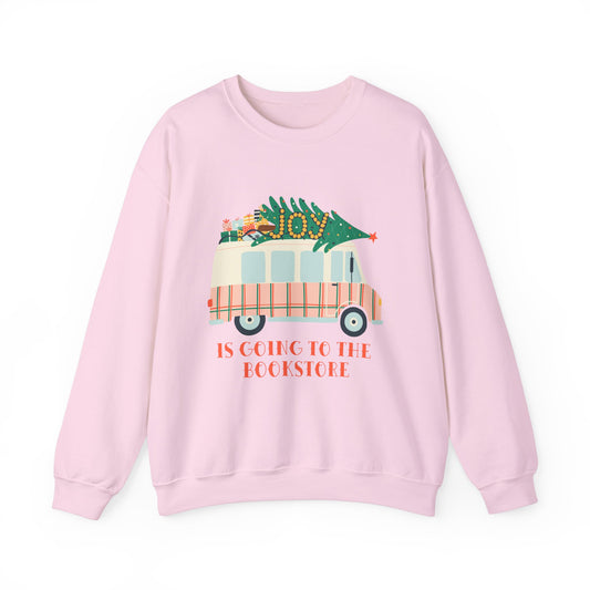 Joy Is Going To The Bookstore - Unisex Heavy Blend™ Crewneck Sweatshirt