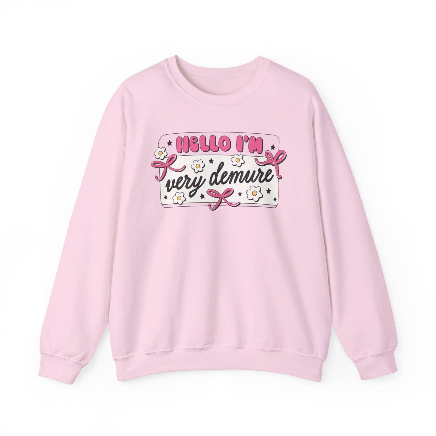 Hello I'm Very Demure - Gildan Unisex Heavy Blend™ Crewneck Sweatshirt