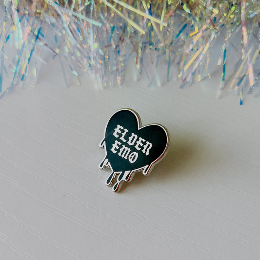 Elder Emo Enamel Pin