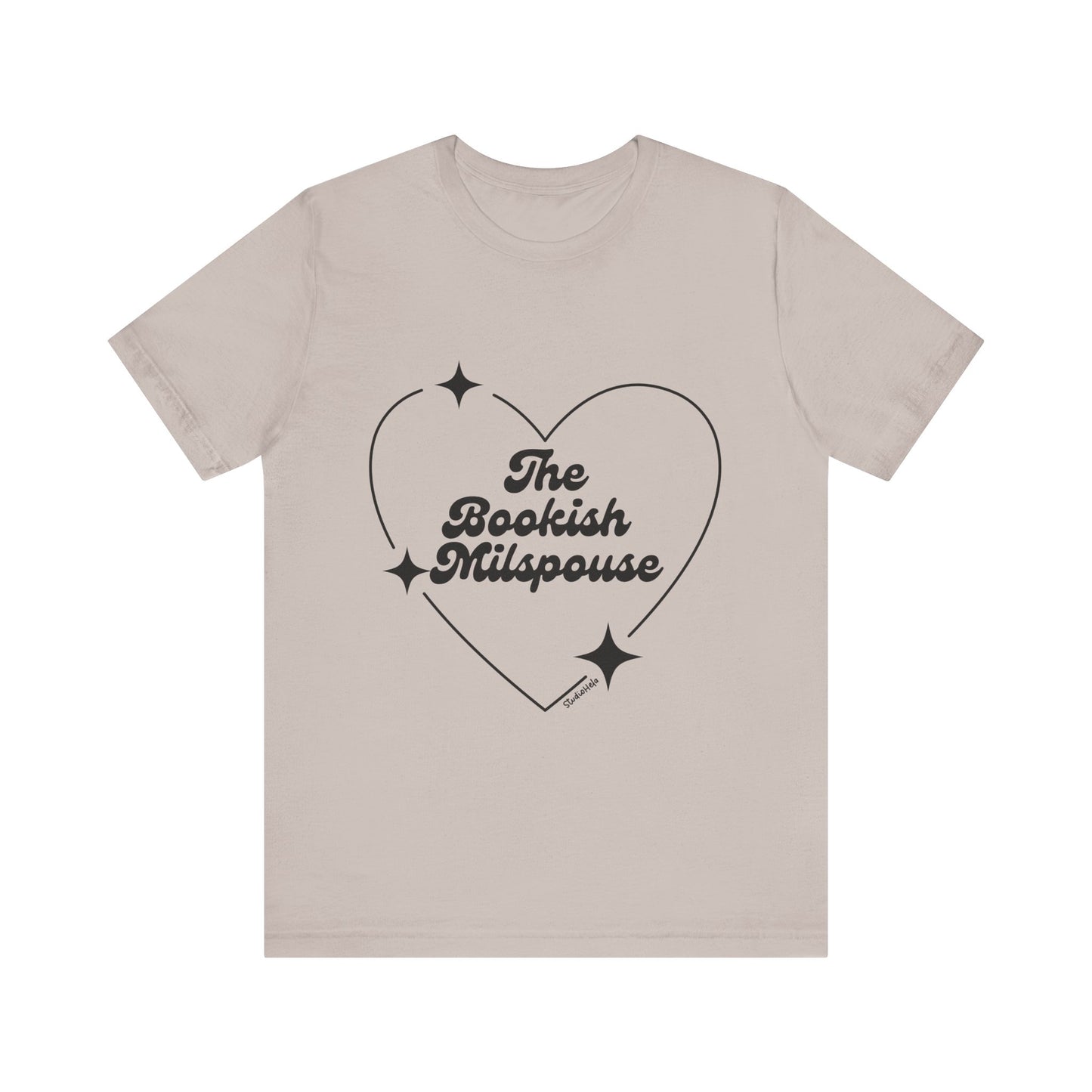 The Bookish Milspouse Book Club - Bella+Canvas Unisex Jersey Short Sleeve Tee