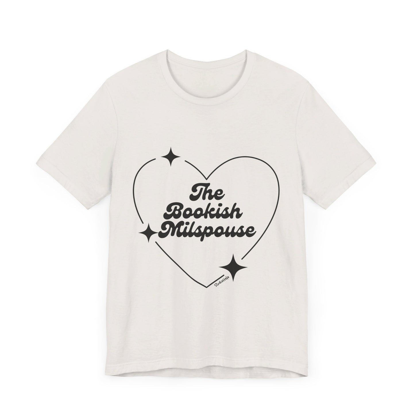 The Bookish Milspouse Book Club - Bella+Canvas Unisex Jersey Short Sleeve Tee