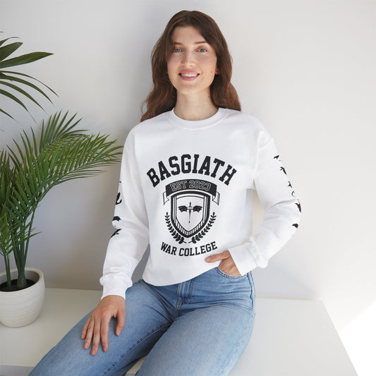 Fourth Wing Inspired Basgiath University - Unisex Heavy Blend™ Crewneck Sweatshirt