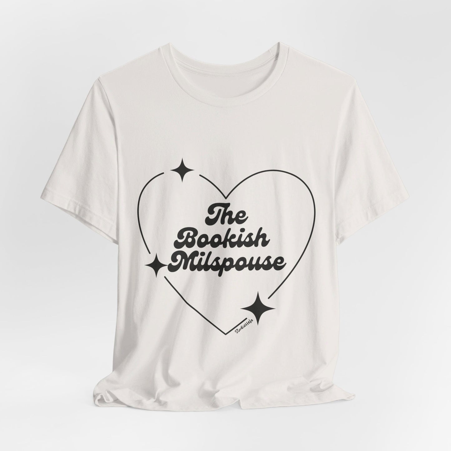 The Bookish Milspouse Book Club - Bella+Canvas Unisex Jersey Short Sleeve Tee