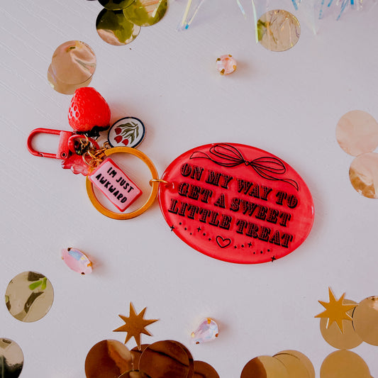 On My Way To Get a Sweet Little Treat • Jelly Keychain