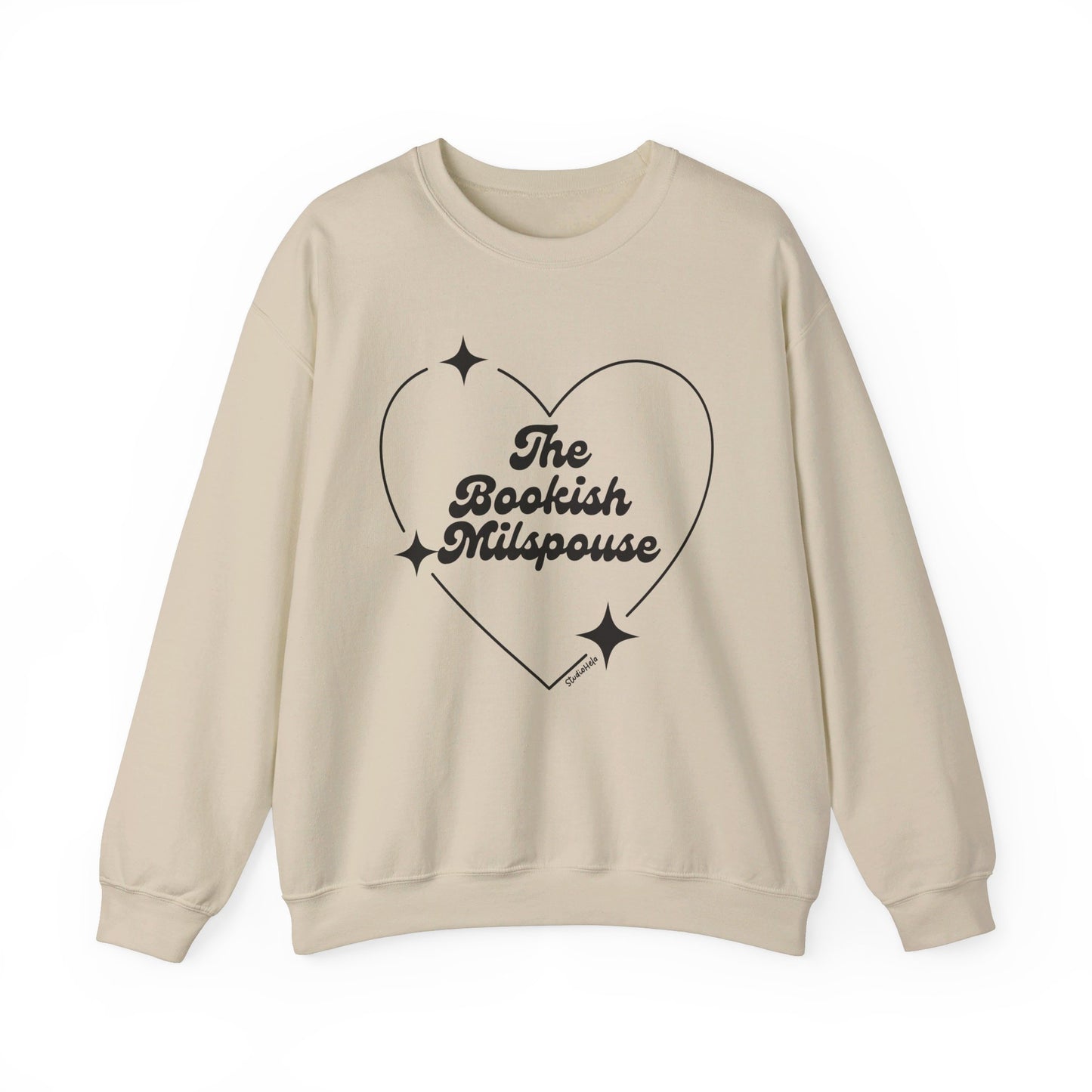 The Bookish Milspouse - Gildan Unisex Heavy Blend™ Crewneck Sweatshirt