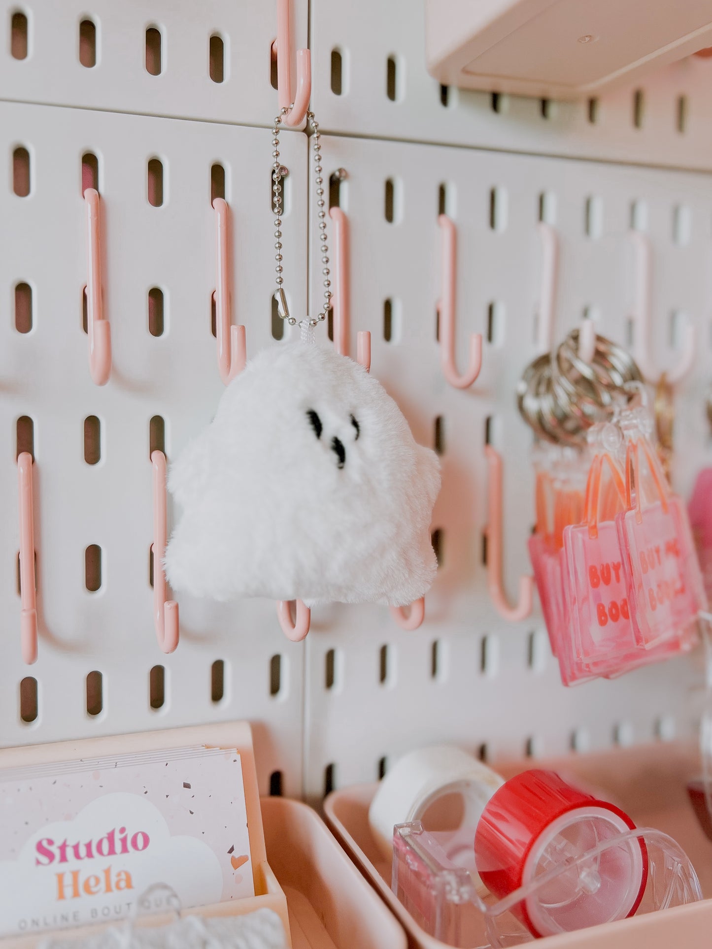 Ghostly Bag Charm Plushie