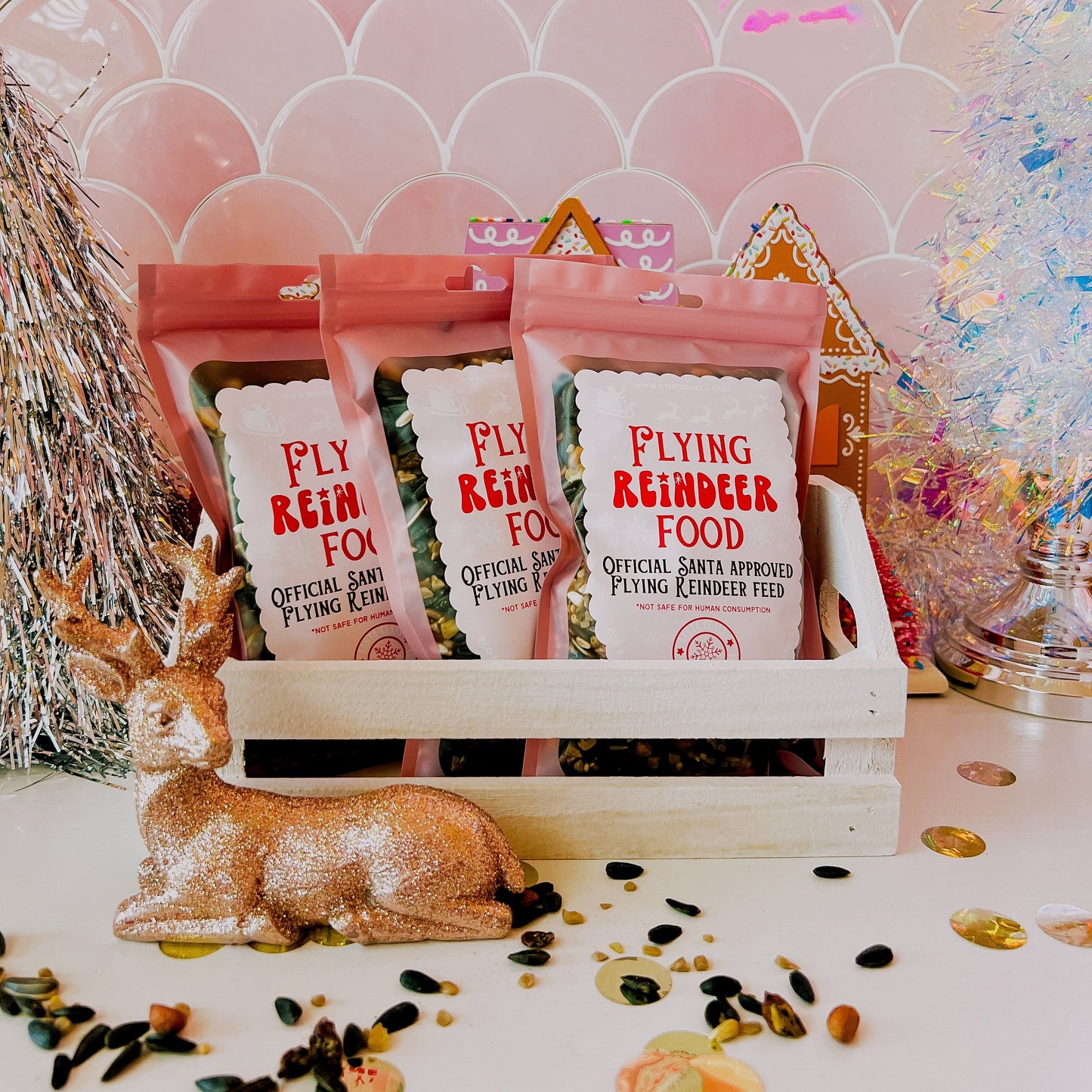 Magic Flying Reindeer Food - Official Santa Approved Flying Reindeer Feed