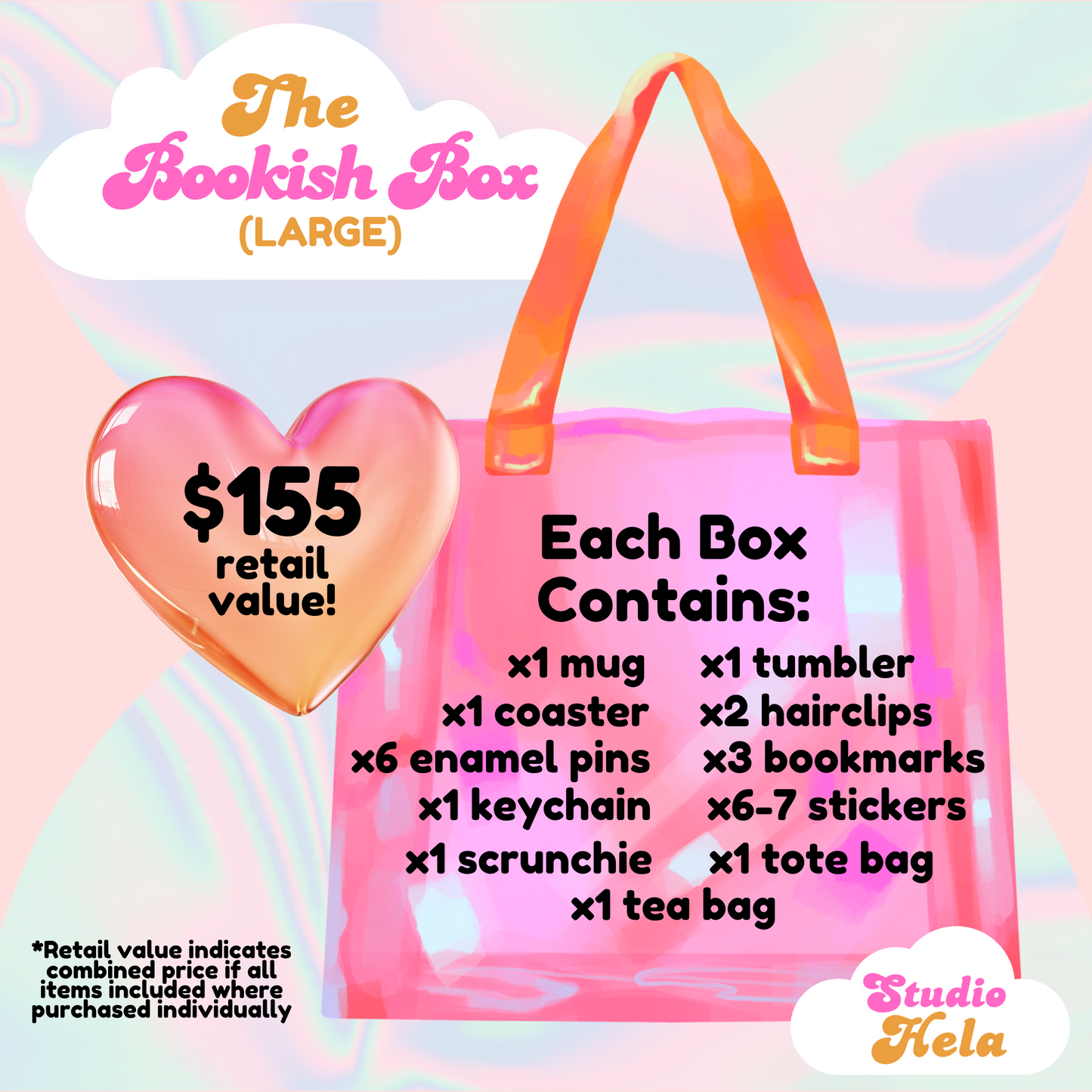 Smutty Bookish Box - Large