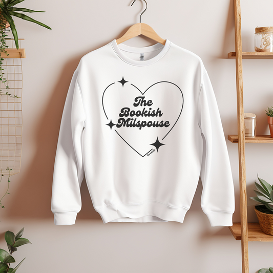 The Bookish Milspouse - Gildan Unisex Heavy Blend™ Crewneck Sweatshirt