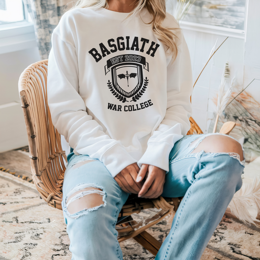 Fourth Wing Basgiath War College - Unisex Heavy Blend™ Crewneck Sweatshirt