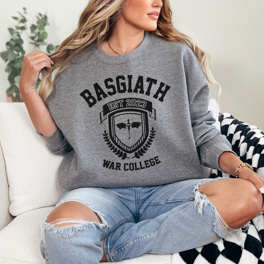 Fourth Wing Basgiath War College - Unisex Heavy Blend™ Crewneck Sweatshirt