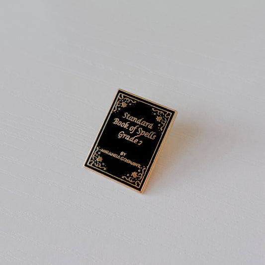 Standard Book of Spells Enamel Pin