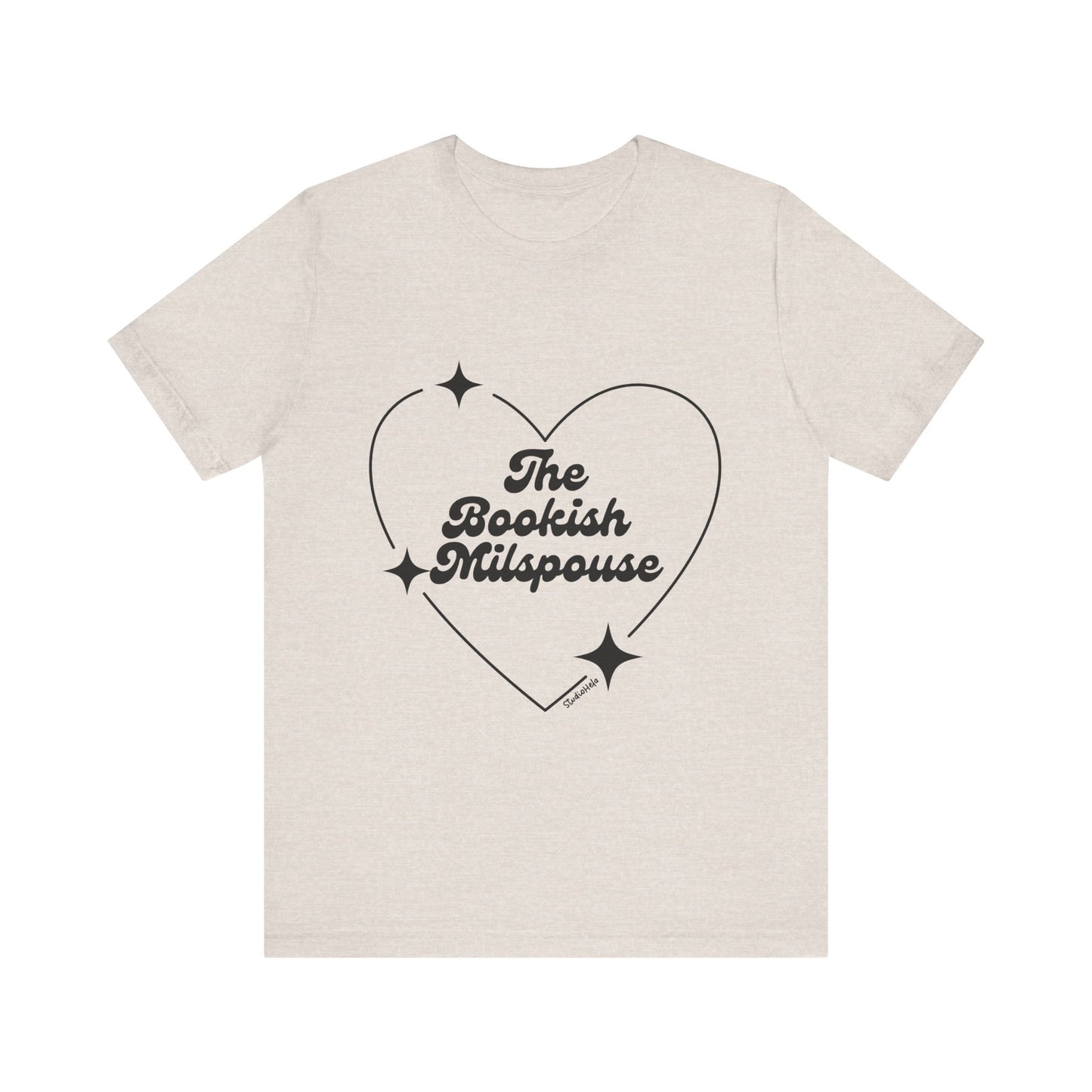 The Bookish Milspouse Book Club - Bella+Canvas Unisex Jersey Short Sleeve Tee