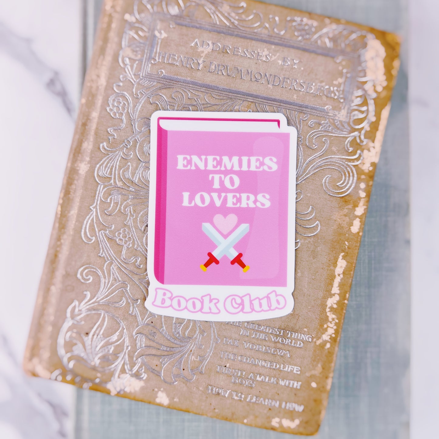 Enemies to Lovers - 3" Glossy Vinyl Sticker