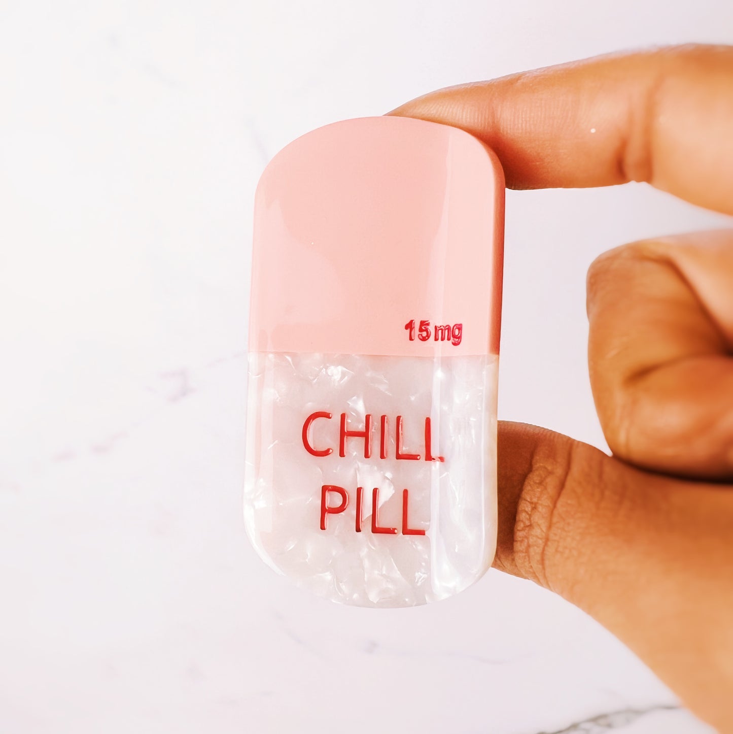 Chill Pill Claw Hair Clip