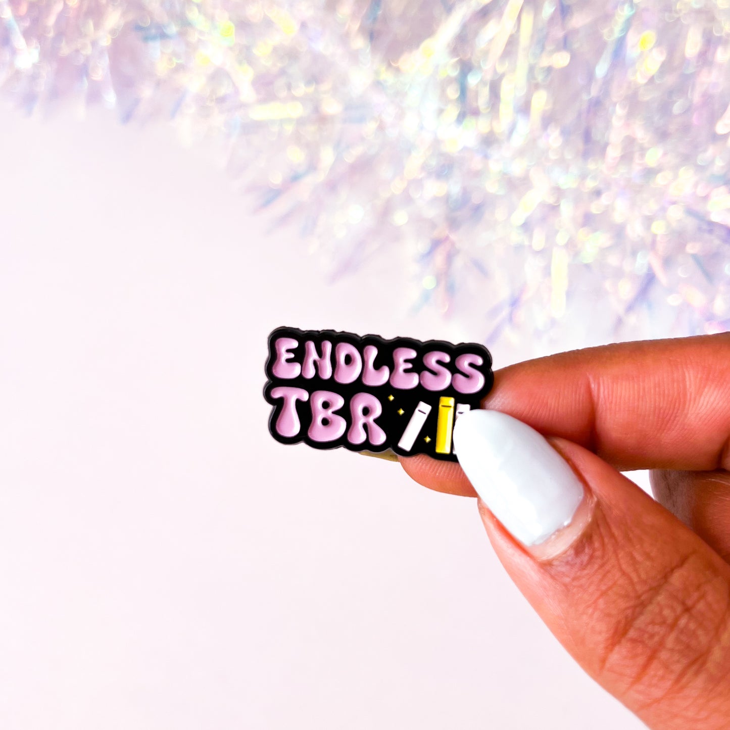 Endless TBR Enamel Pin