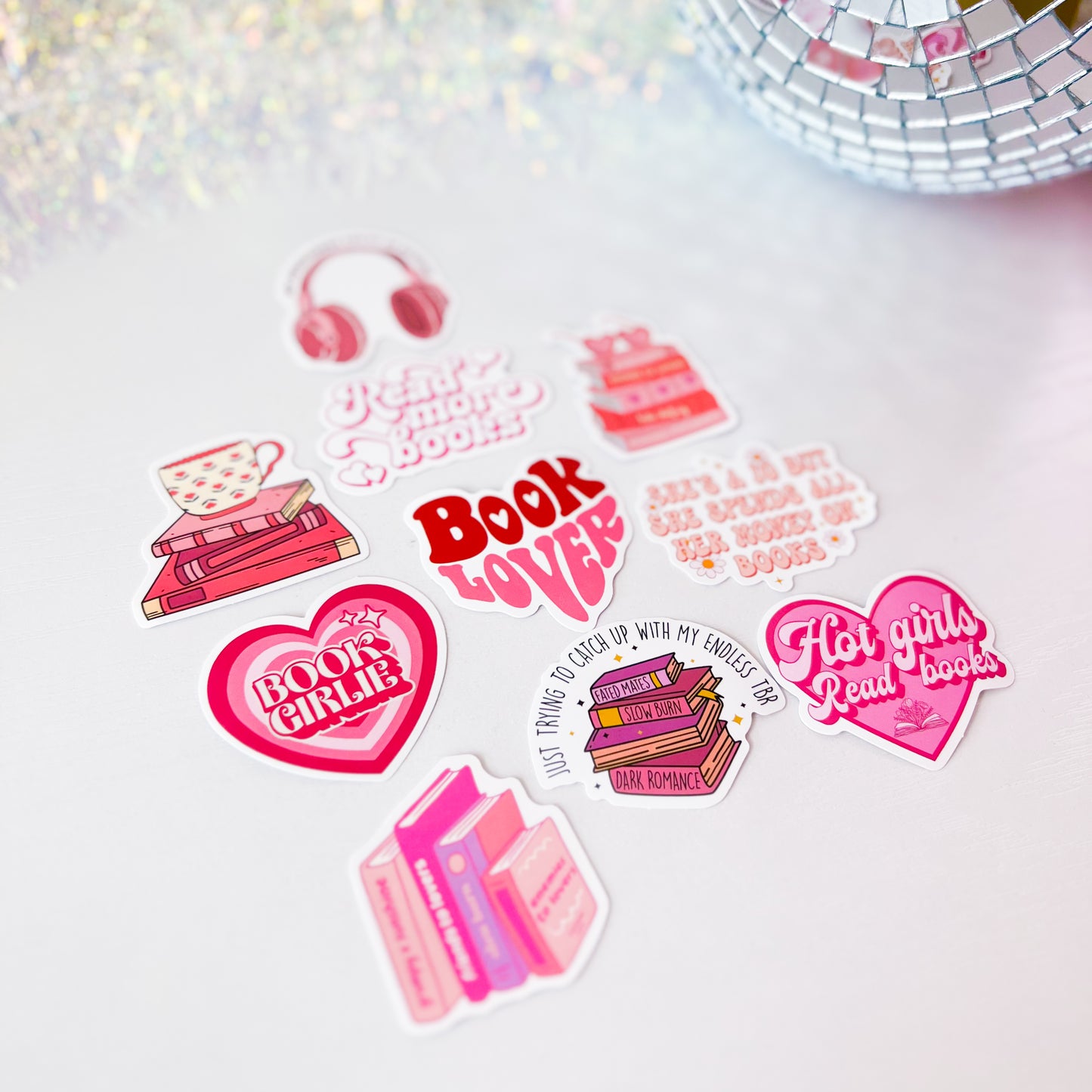 Bookish Sticker Packs (Choose Your Favorite!)