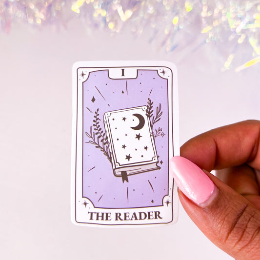 The Reader Tarot Card 2.5" Vinyl Sticker