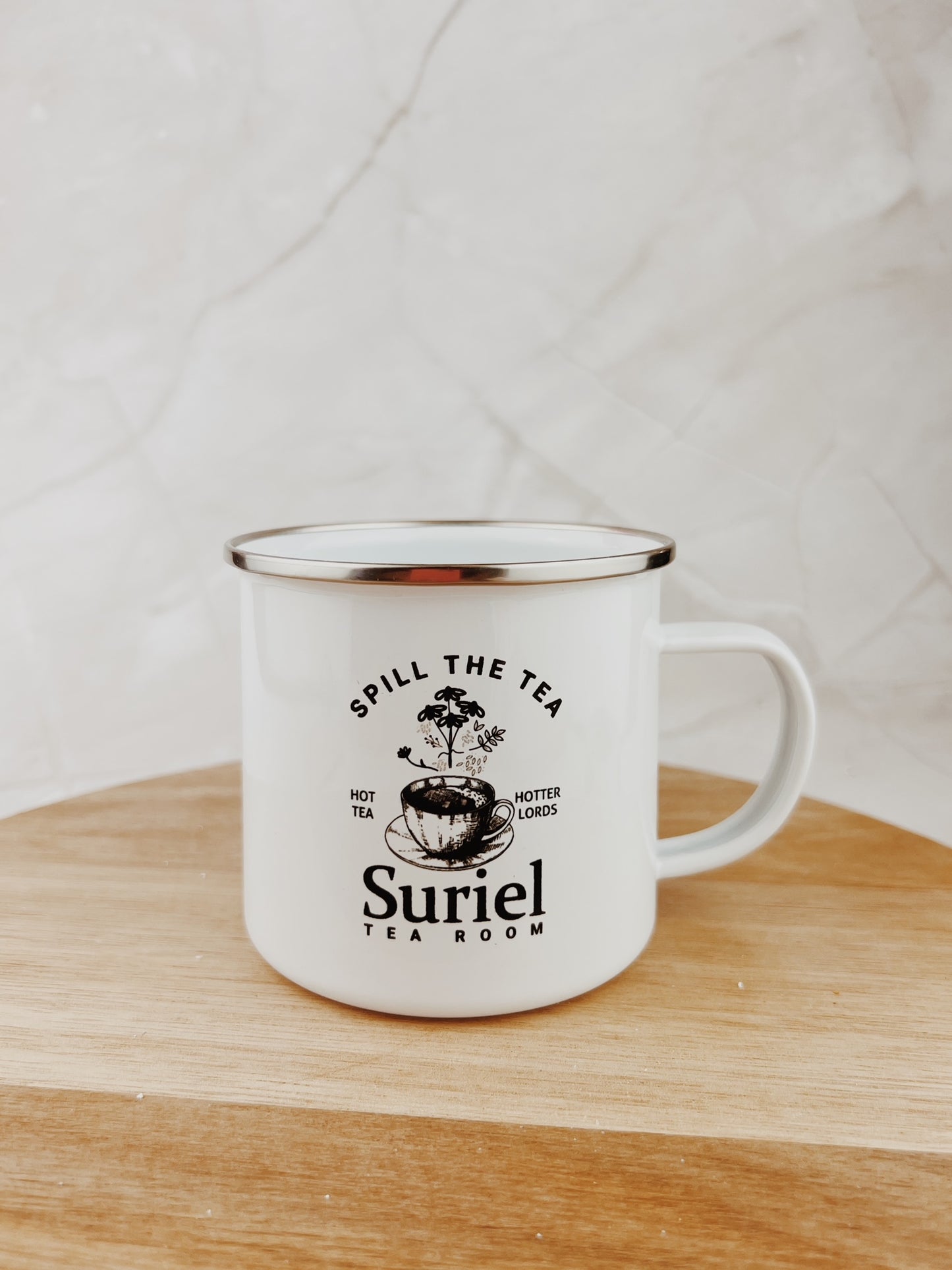 Suriel Tea Co. Enamel Mug