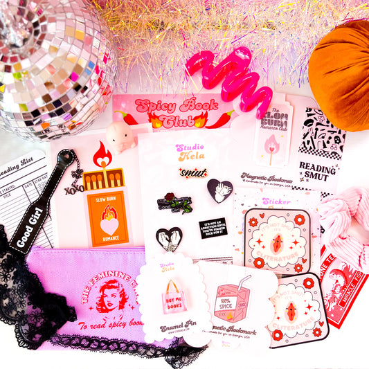 October Smutty Book Lover Bookish Box - SMALL