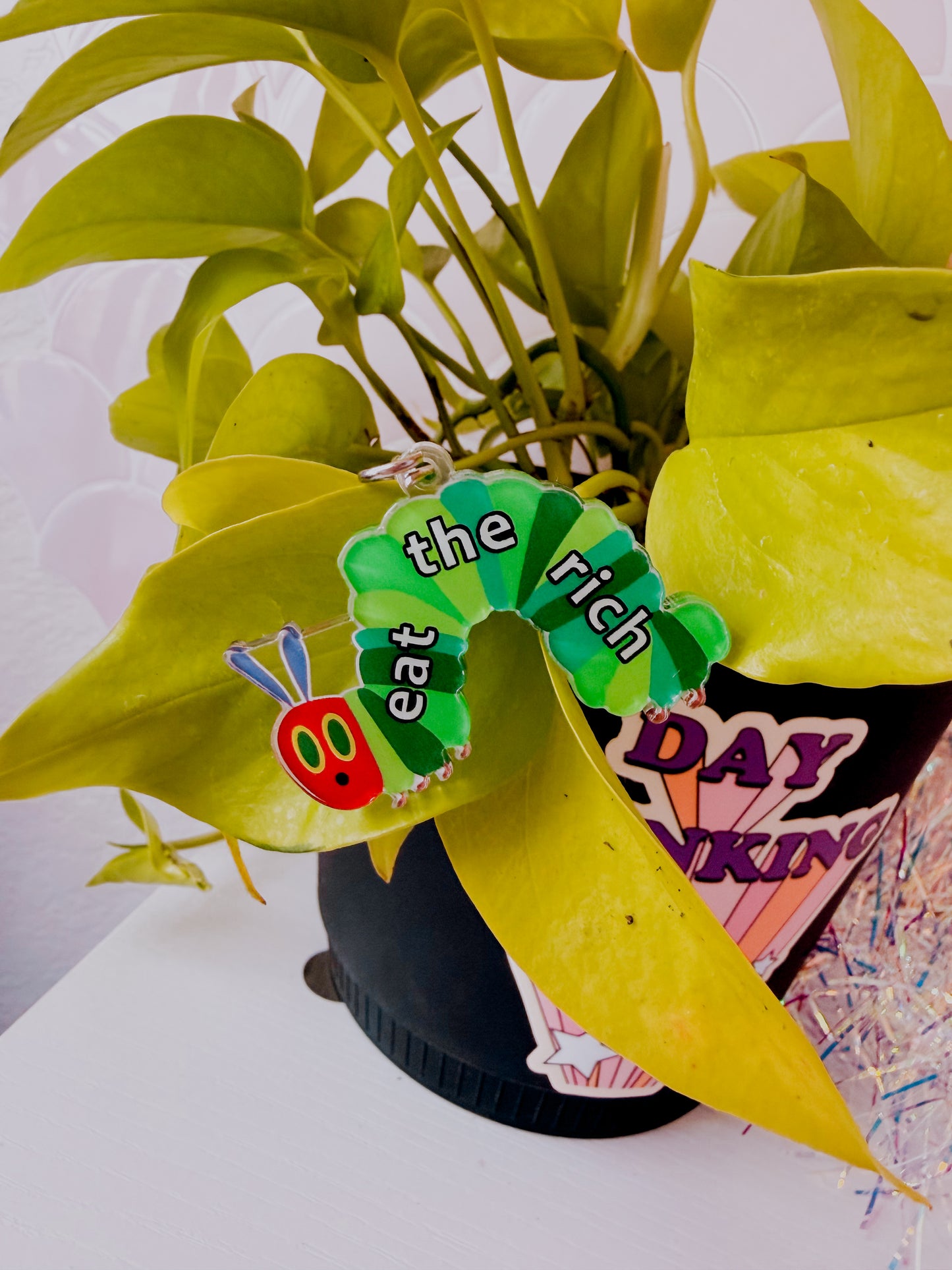 Eat The Rich • Acrylic Keychain
