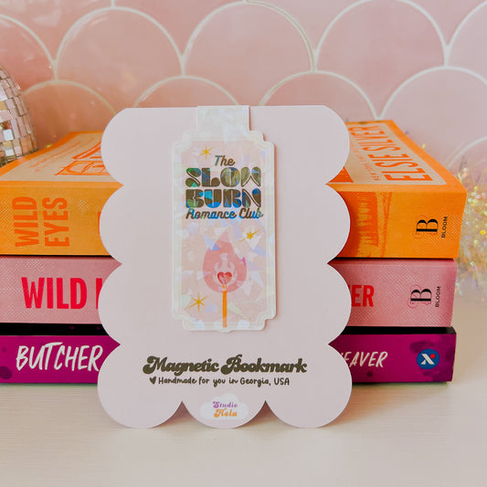 Slow Burn Romance Club • Magnetic Bookmark