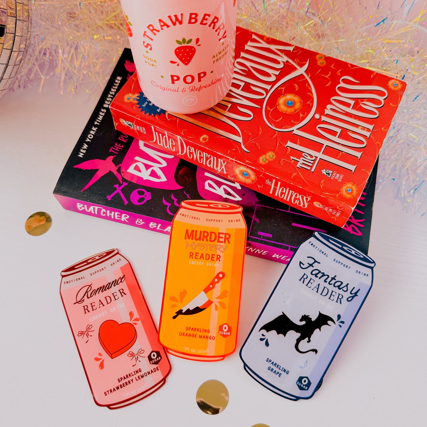 Choose Your Drink • Acrylic Bookmarks