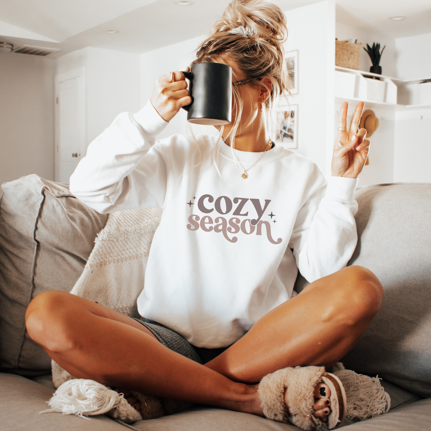 Cozy Season - Gildan Unisex Heavy Blend™ Crewneck Sweatshirt