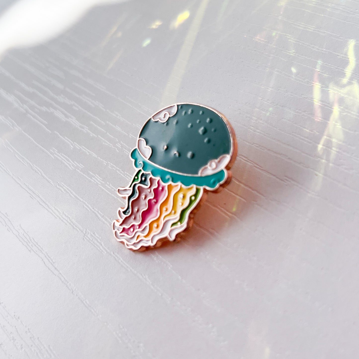 Kawaii Jellyfish Enamel Pin