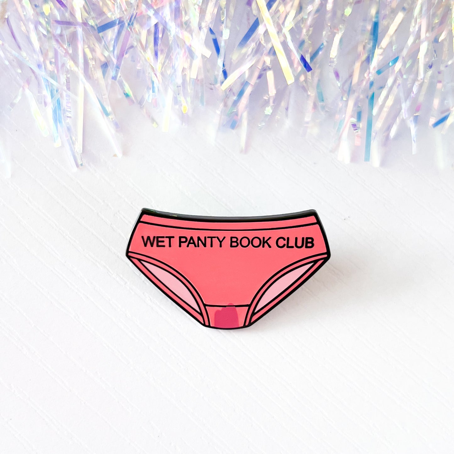 Wet Panty Book Club - Premium Enamel Pin