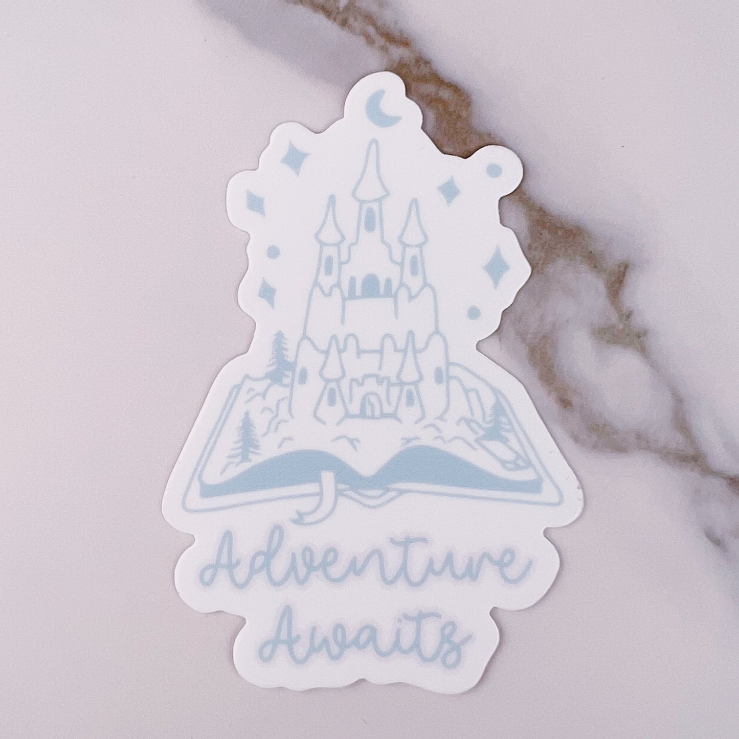 Adventure Awaits - 3" Glossy Vinyl Sticker