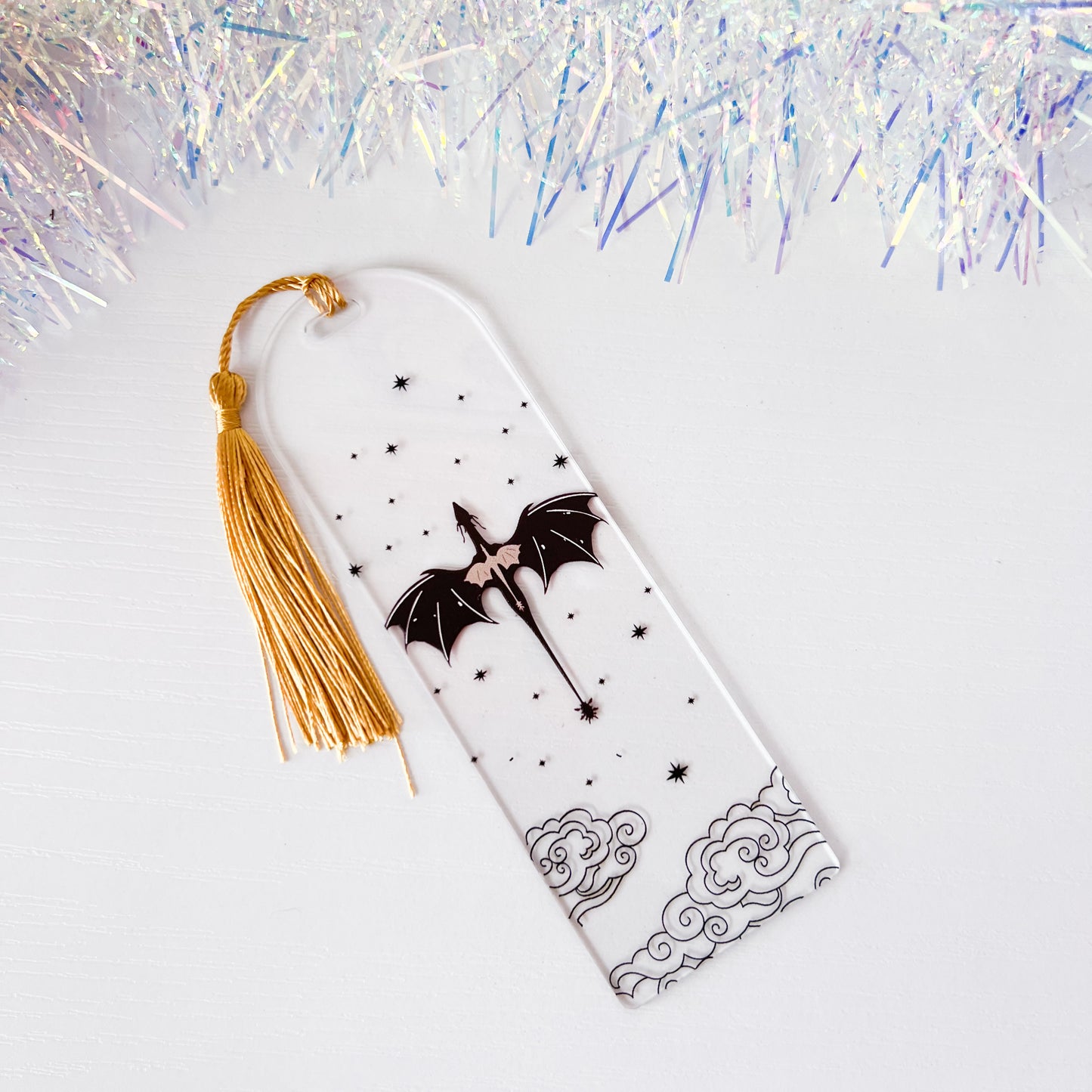 Romantasy Acrylic Bookmark