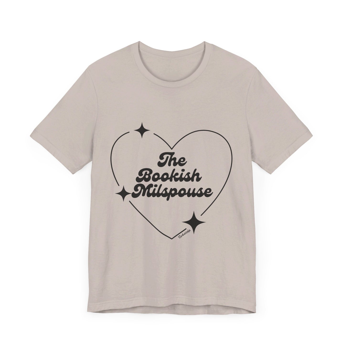 The Bookish Milspouse Book Club - Bella+Canvas Unisex Jersey Short Sleeve Tee