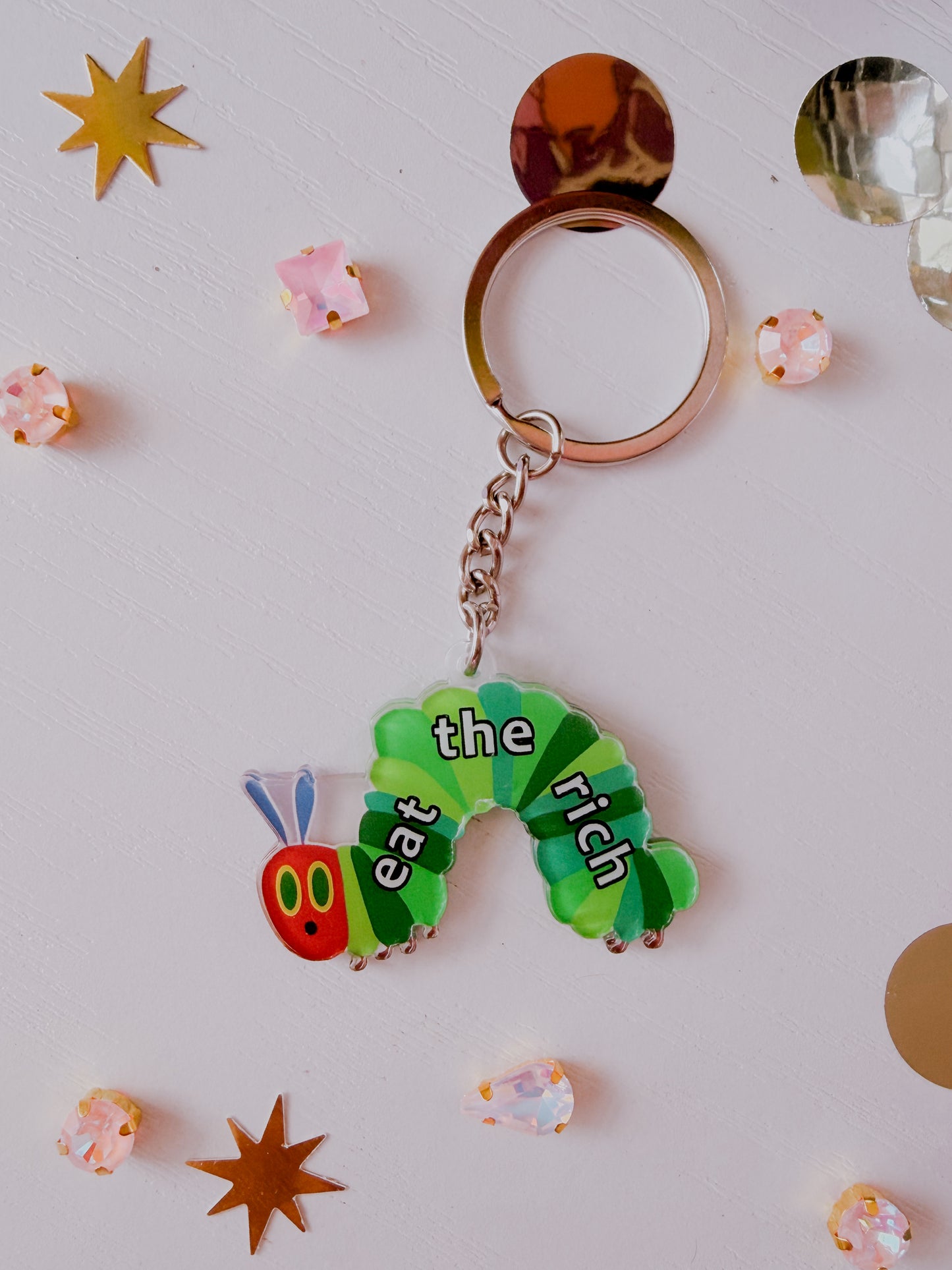 Eat The Rich • Acrylic Keychain