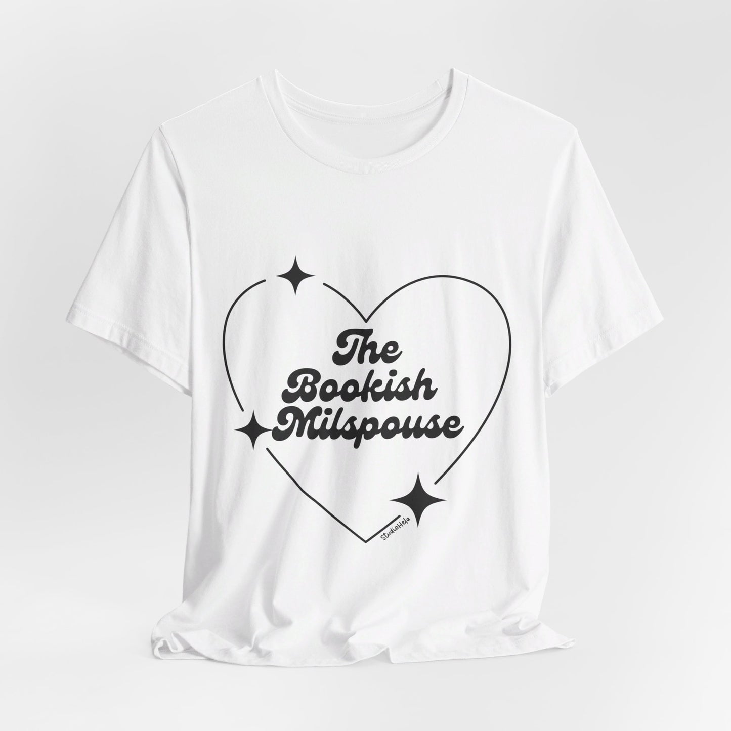 The Bookish Milspouse Book Club - Bella+Canvas Unisex Jersey Short Sleeve Tee